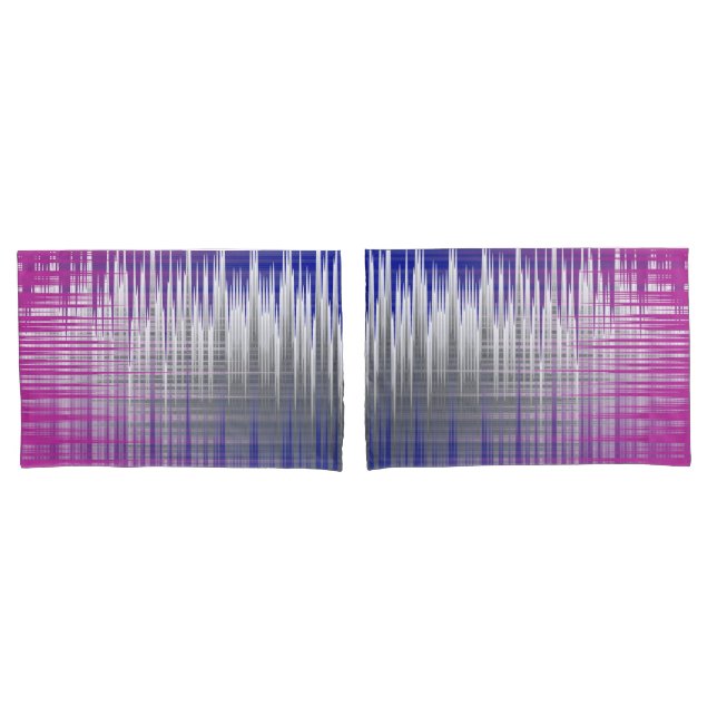 crossed lines pillowcase (Front-Set)