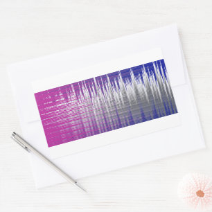 crossed lines sticker