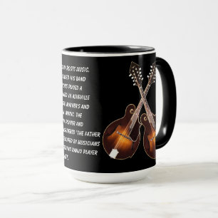 CROSSED MANDOLINS MUG