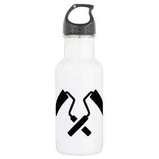 Crossed painter rolls 532 ml water bottle