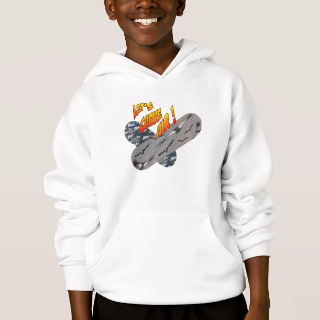 Crossed Skateboards ComfortBlend Hoodie (Front)