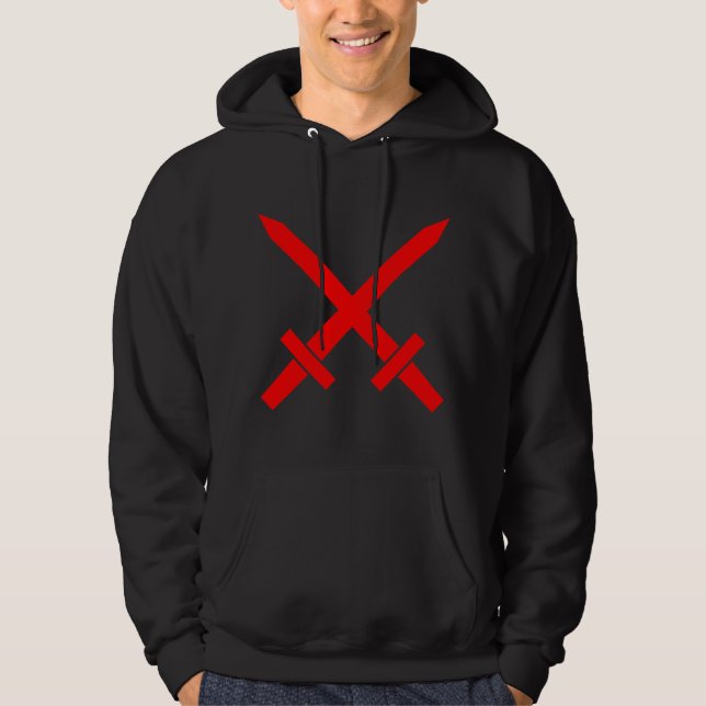 Crossed Swords Hoodie (Front)