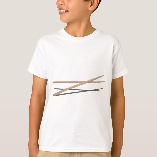 CrossedDrumSticks042211 T-Shirt (Front)