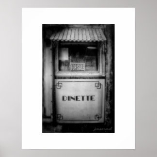 Crosser Diner Lisbon Ohio Poster Print