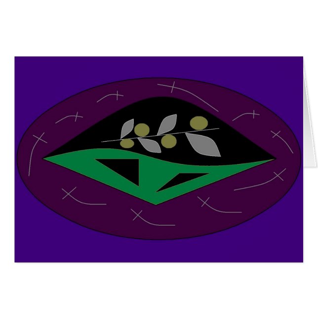 Crosses and Olive Branch (Front Horizontal)