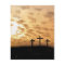 Crosses and Sunset Easter Flyer, Customizable