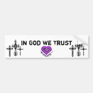 Crosses Bumper Sticker