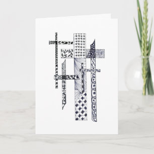 Crosses Confirmation Card