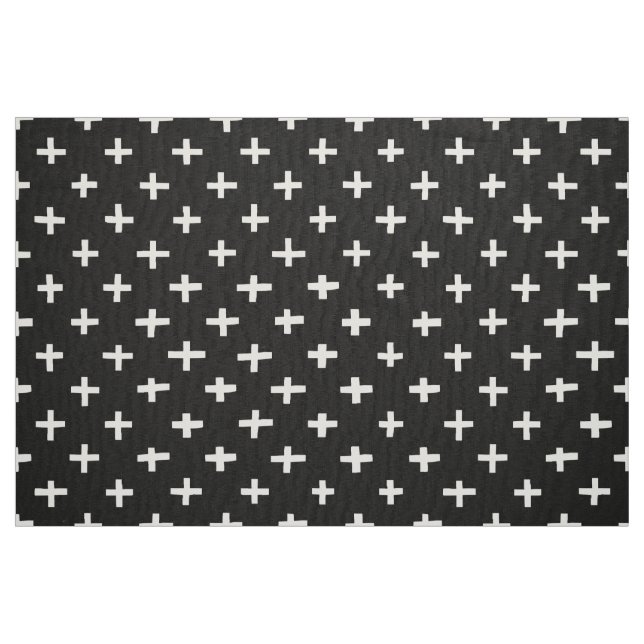 Crosses Pattern Fabric (Fat Quarter)
