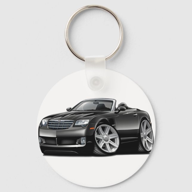 Crossfire Black Convertible Keychain (Front)
