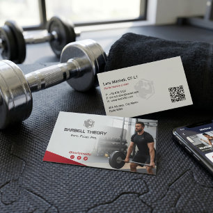 CrossFit Coach Business   Minimalist Fitness Card