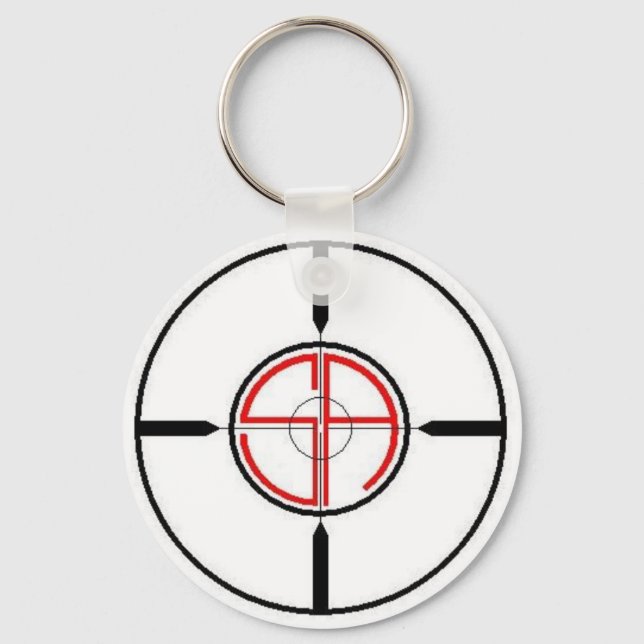 Crosshairs Keychain (Front)
