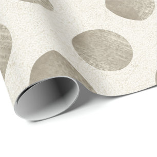 Crosshatch Polka Dot Specialty Gift Wrap