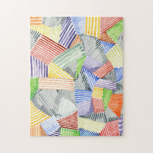 Crosshatch Quilt I Jigsaw Puzzle