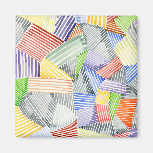 Crosshatch Quilt I Magnet