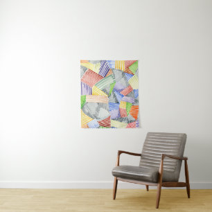 Crosshatch Quilt I Tapestry