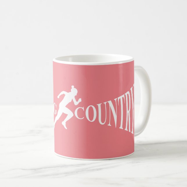 Crossing country coffee mug (Front Right)