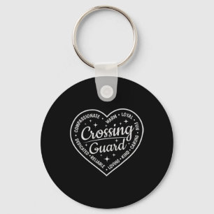Crossing Guard Definition School Staff Crew Back T Keychain