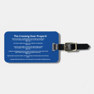 Crossing Over Prayer® Luggage Tag