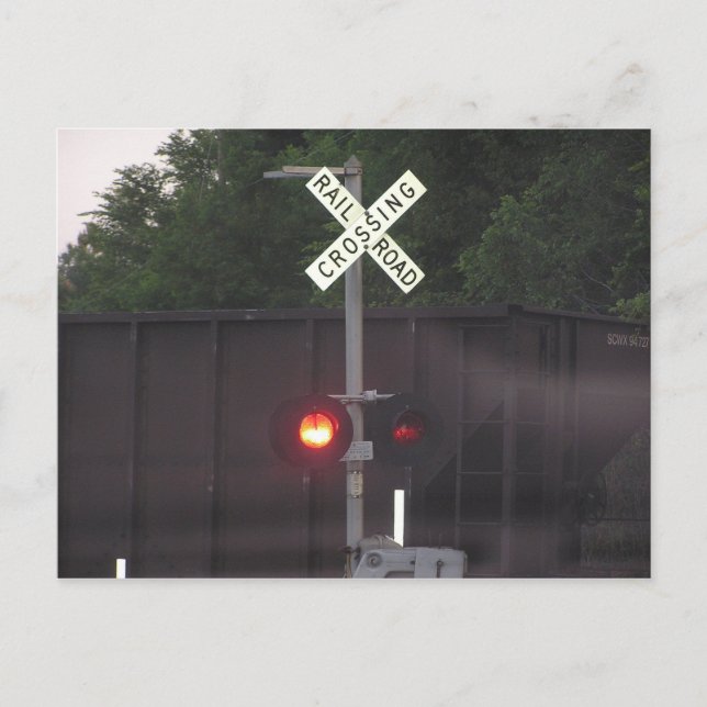 CROSSING POSTCARD (Front)