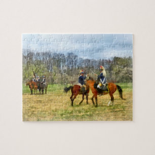 Crossing Sabres Jigsaw Puzzle