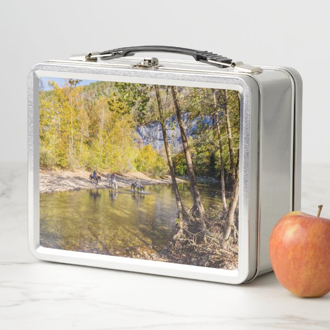 Crossing The Buffalo River Lunchbox (In Situ)