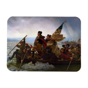 Crossing the Delaware River, George Washington Magnet