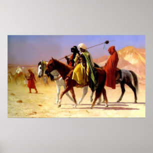 Crossing the desert poster