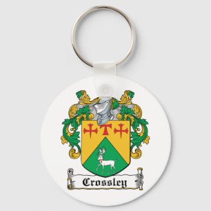 Crossley Family Crest Keychain