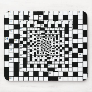 Crossweird Mousepad! Mouse Pad