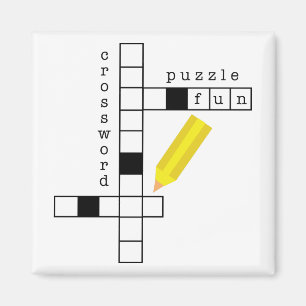 Crossword Fun Magnet