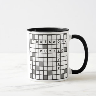 Crossword Puzzle Lover Mug