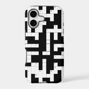 Crossword puzzle phone case - fill in the blanks