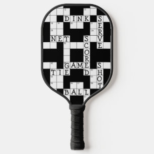 Crossword Puzzle PIckleball Words Paddle