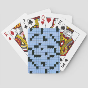 Crossword Puzzle Playing Cards