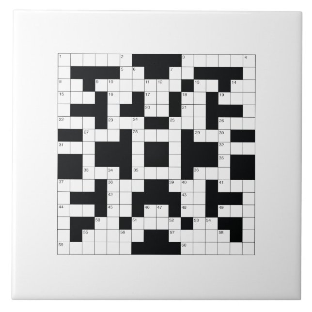 Crosswords are Awesome! Tile (Front)