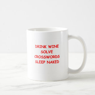 crosswords coffee mug