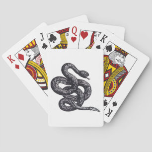 Crotalus Cascavella Snake (Venemous Pit Viper) Playing Cards