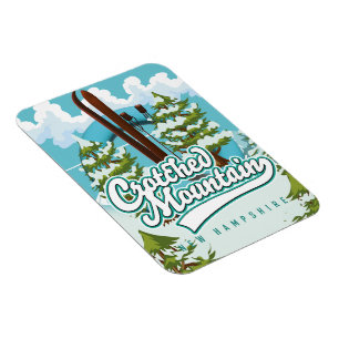 Crotched mountain new Hampshire ski, Magnet