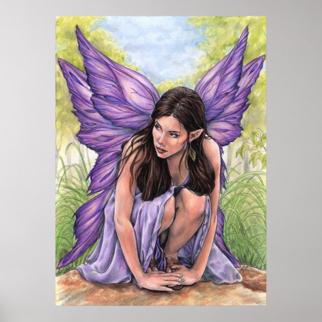 Crouching Fairy Poster (Front)