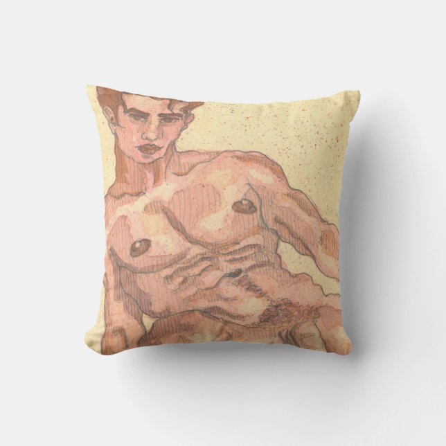 Crouching Tiger Pillow (Front)
