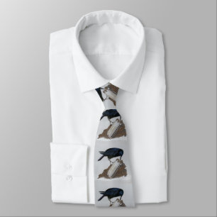 Crow and Harmonica Tie