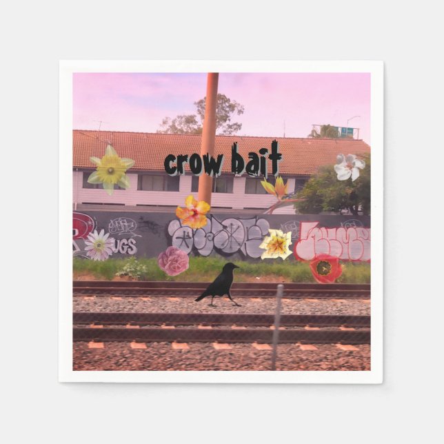 Crow Bait  Napkin (Front)