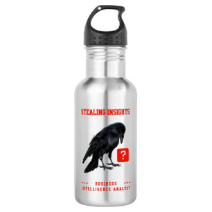 Crow Business Intelligence Analyst 532 Ml Water Bottle