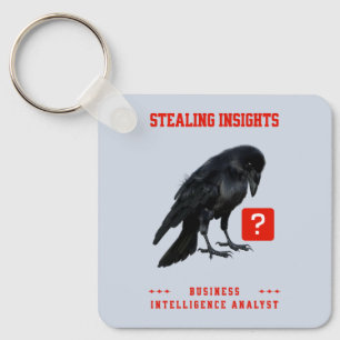 Crow Business Intelligence Analyst Keychain