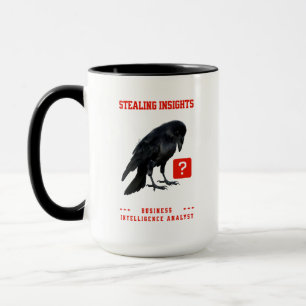 Crow Business Intelligence Analyst Mug
