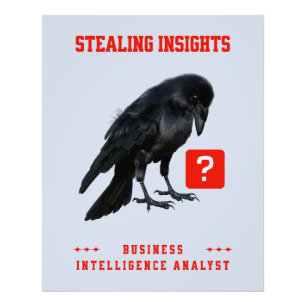 Crow Business Intelligence Analyst Photo Print