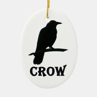 Crow Christmas Ornament