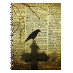 Crow Collage Notebook