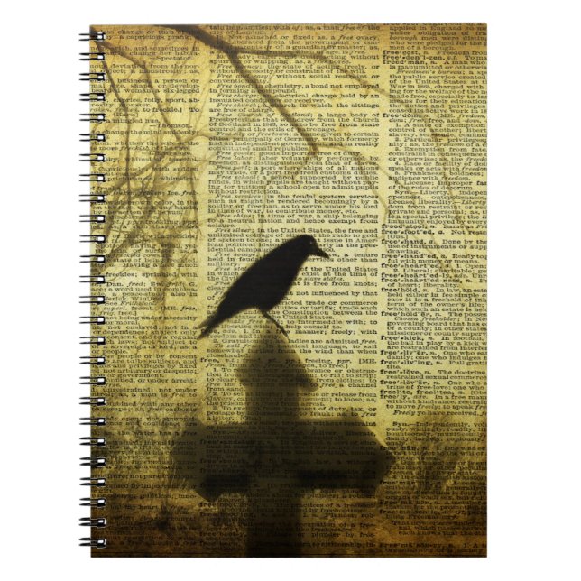 Crow Collage Notebook (Front)